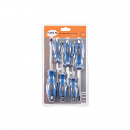 SCREWDRIVER SET OKKO 6 PCS
