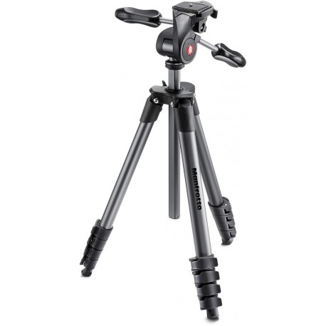 Manfrotto statiiv MKCOMPACTADV-BK, must