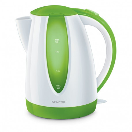 Water kettle Sencor, white/green
