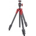 Manfrotto tripod MKCOMPACTLT-RD, red