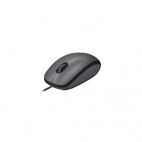 Logitech  Mouse  M100  Optical  Optical mouse  Wired  Black
