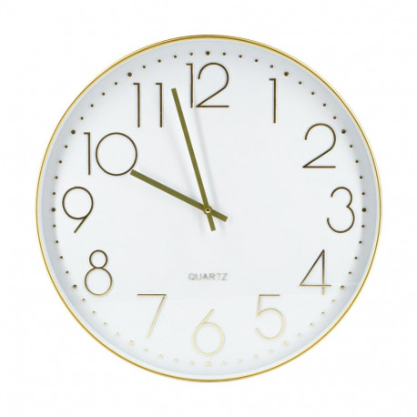 Wall clock GOLD D50cm, gold