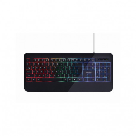 Gembird | Multimedia Keyboard | KB-UML-03 | Multimedia | Wired | US | Black