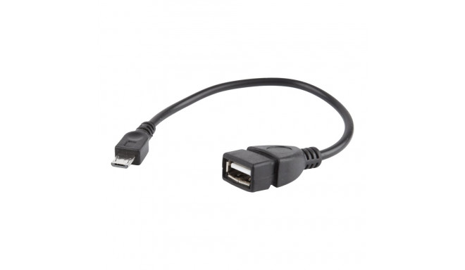 Cablexpert USB OTG AF–Micro BM kaabel, 0.15 m