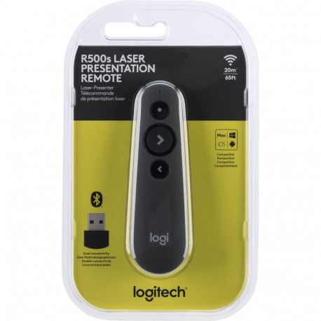Logitech Presenter R500S black BT