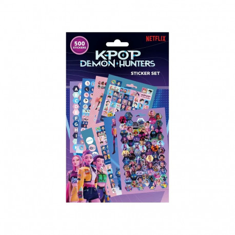 Sticker book 500pcs K-POP Demon Hunters