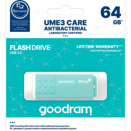 UME3 Care 64GB USB 3.0 mälupulk