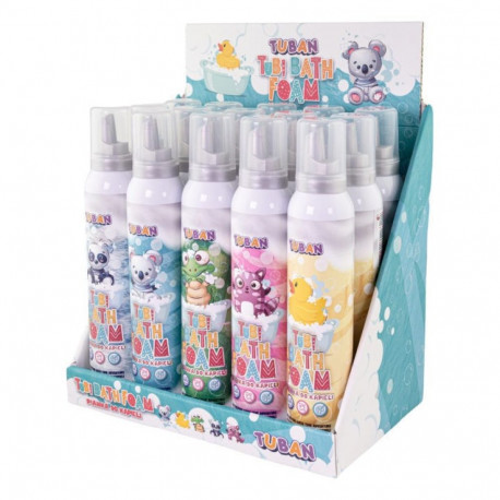 Tubi Foam mix 200 ml displei 15 tk