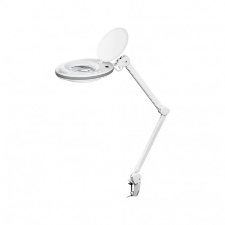 Goobay LED Magnifying Lamp with Clamp, 8 W, white