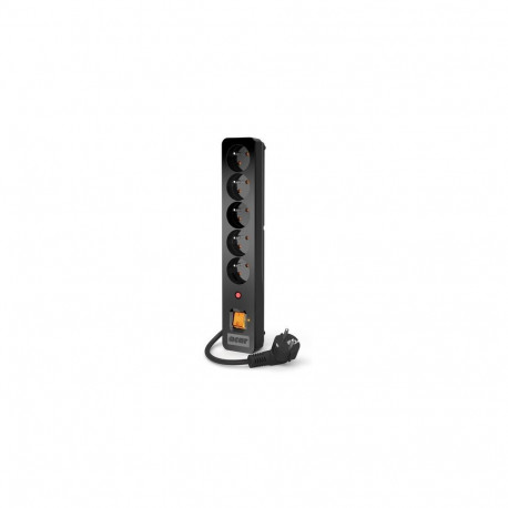 SURGE PROTECTOR ACAR X5 3M 5X FRENCH OUTLETS BLACK