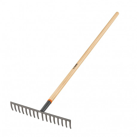 Truper aedniku reha metallist piidega ja puidust varrega, 152cm