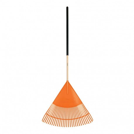 Truper leaf rake with 30 plastic tines, 177cm