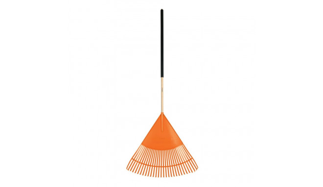 Truper leaf rake with 30 plastic tines, 177cm