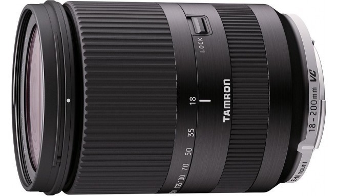 Tamron 18-200mm f/3.5-6.3 DI III VC objektīvs priekš Canon EOS M, melns