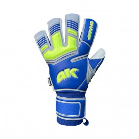 Rękawice bramkarskie 4Keepers Champ VII HB Junior niebiesko-zielone fluo 6