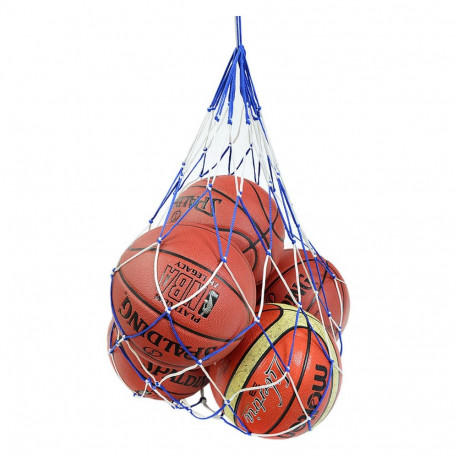 NO10 pallivõrk BCN-810BD 10 pallile, valge-sinine