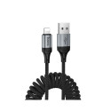 HOCO cable USB A to Lightning 1.5m black