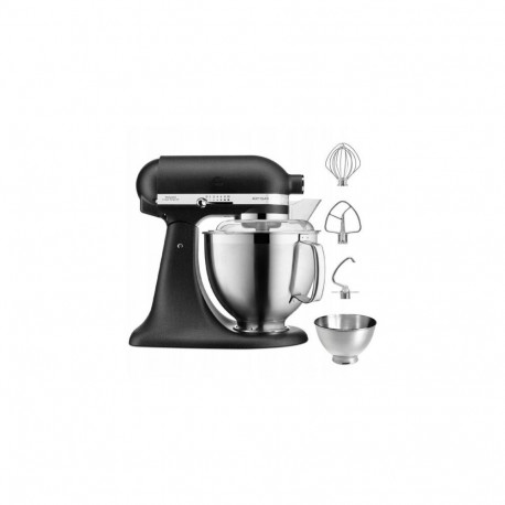 KitchenAid Artisian Food Processor 4.8L, 300W, 10 Speed, Cast Iron Black EU 5KSM185
