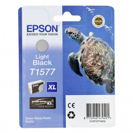 Epson ink cartridge light black   T 157             T 1577