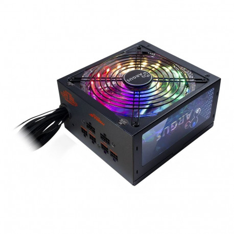 Power Supply INTER-TECH Argus RGB 750W CM, 80PLUS Gold, 140mm fan with 21 ultra bright LEDs,Switchab