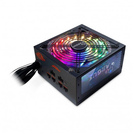 Power Supply INTER-TECH Argus RGB, 80PLUS Gold, 650W, Retail, 1x140 Fan, 1x20+4Pin, 4+4Pin, 2xPCI-e 
