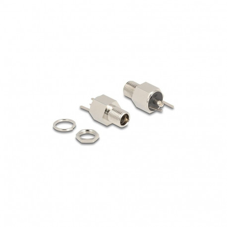 DC 5,5 x 2,5 mm paigaldatav joodetav pesa - kuuskant 20 V / 9 A
