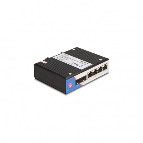 "Industrie Gigabit Ethernet Switch 4 Port RJ45 2 Port SFP für Hutschiene"