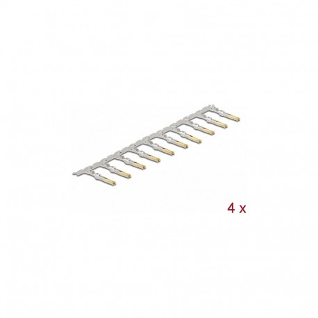 D-Sub krimp-kontaktid pesale, 40 tk