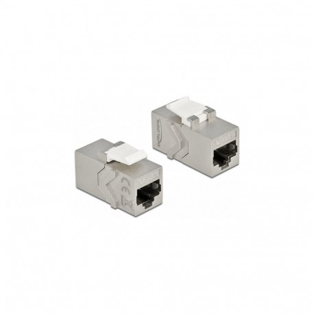"Keystone Modul RJ45 Buchse zu RJ45 Buchse Cat.6A"