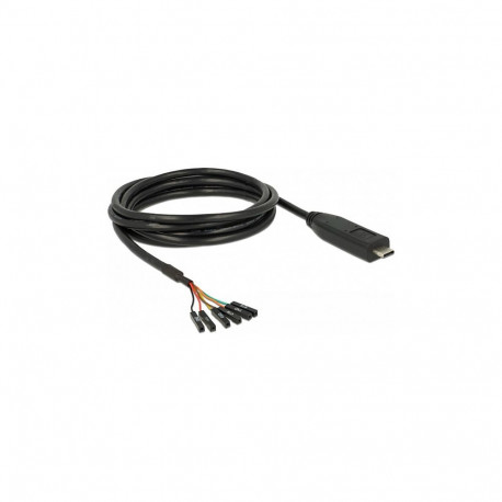 Adapter USB Type-C™ 2.0 TTL (3,3V) 6-pin pistikupesa üksik 2,0m