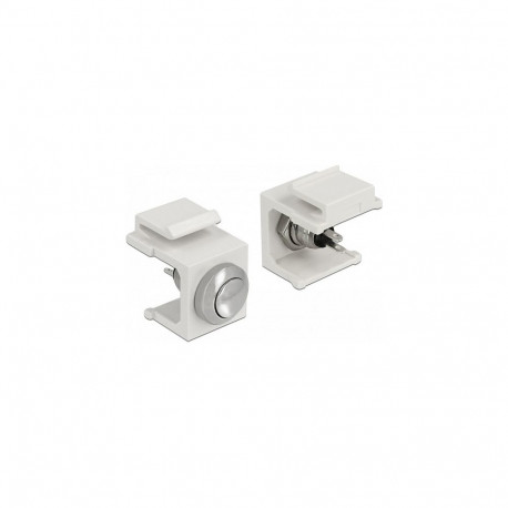 "Keystone Drucktaster weiß"