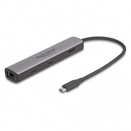 USB Type-C™ dokkimisjaam 40 Gbps 8K HDMI / USB 10 Gbps / 2,5 Gigabit LAN / PD 3.0 100W