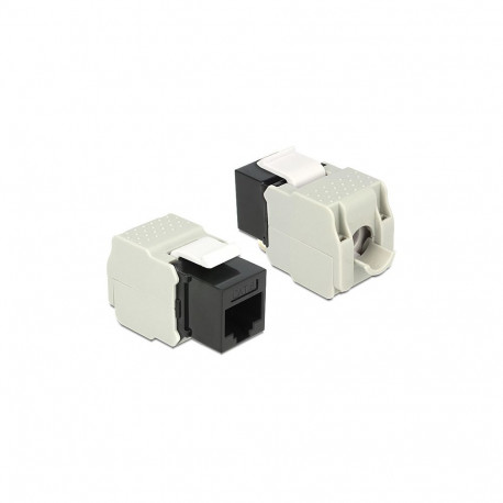 "Keystone Modul RJ45 Buchse > LSA Cat.6 UTP schwarz"