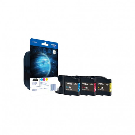 "Brother LC1280XLRBWBP Druckerpatrone Multipack (schwarz, gelb, cyan, magenta)"