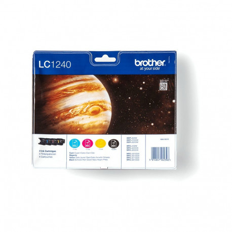 "Brother Tintenpatronen LC-1240 Multipack (je 1x M/C/Y/BK)"