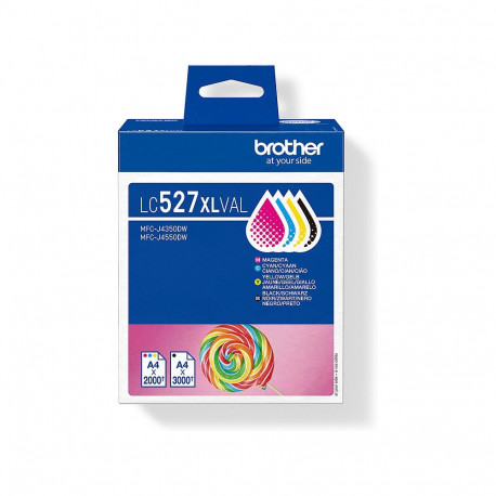Brother LC-527XLVAL tindikassettide komplekt (1x BK/M/C/Y)