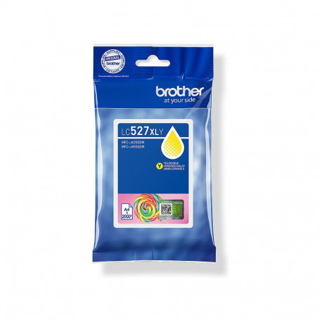 Brother LC-527XLY kollane tindikassett (u 2000 lehekülge)