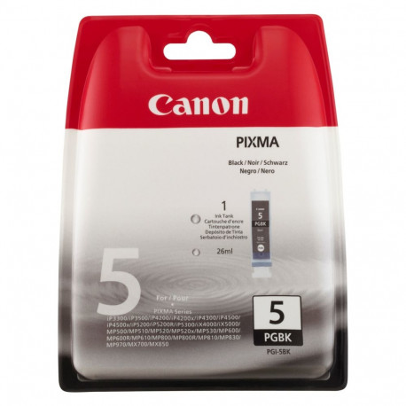 Canon PGI-5BK 0628B029 must tindikassett 26ml