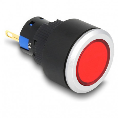 16 mm punane plastist märgutuli / jootmisversioon