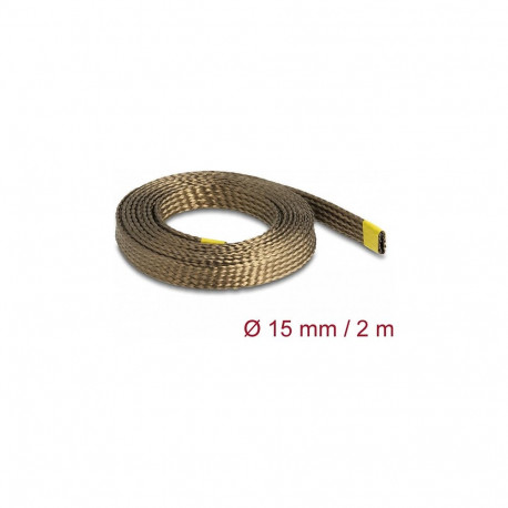 Basaltkiust põimitud rüü 2 m x 15 mm pruun