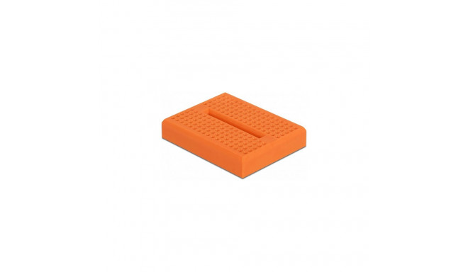 "Experimentier-Mini Steckbrett 170 Kontakte orange"