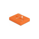 "Experimentier-Mini Steckbrett 170 Kontakte orange"