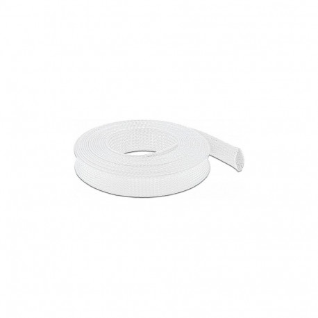 "Geflechtschlauch dehnbar 5 m x 25 mm weiß"