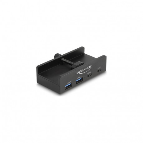 Väline USB 5 Gbps 4-pordiline jaotur 2 x USB Type-A ja 2 x USB Type-C™ lukustuskruviga