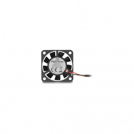 "Delock Axiallüfter 5 V DC, 40 x 40 x 10 mm schwarz"