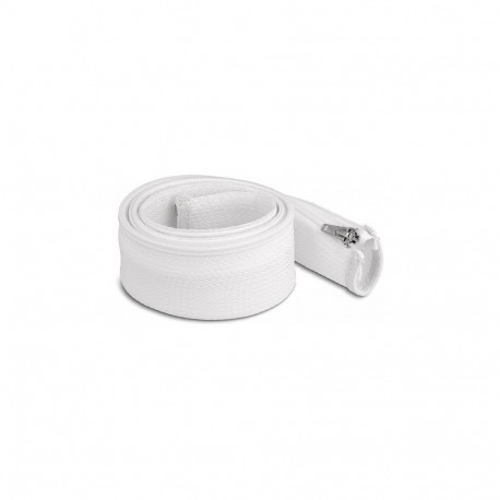 "Geflechtschlauch mit Reißverschluss hitzebeständig 1 m x 50 mm weiß"