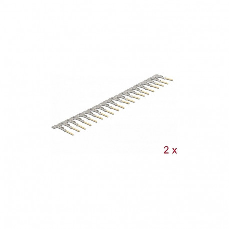 "Crimp-Kontakte für D-Sub HD Crimp Stecker 40 Stück"