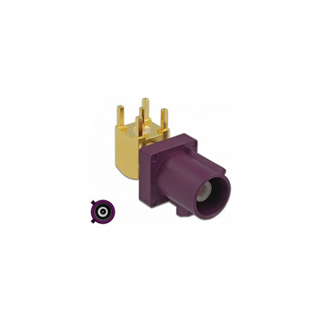 "FAKRA D Stecker 90° PCB"