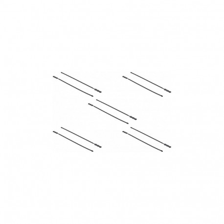"Blitzbinder wiederverwendbar L 310 x B 4,5 mm schwarz 10 Stück"
