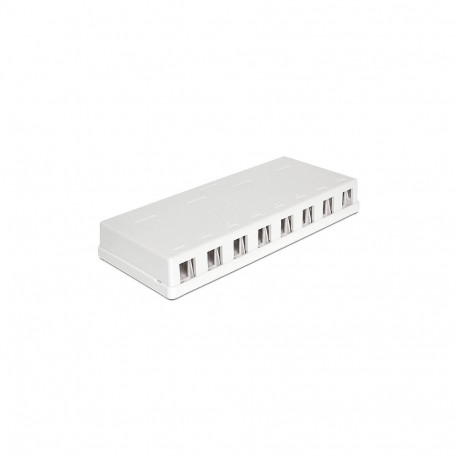 "Delock Keystone Leergehäuse 8 Port"
